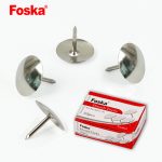 FOSKA drawing pins silver 11mm