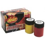 Dala Poster Paint Kit 6 x 50ml Tubs