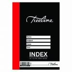 A6 144PG Hard Cover Index Book (A-Z)