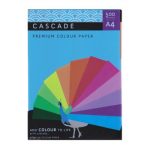 A4 Cascade Premium Colour Paper Turquoise 80gsm (500 Sheets)