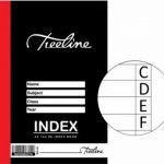 A5 144pg Index Book