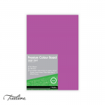 A4 Treeline Project Board Purple Deep Tint 160gsm (Pack of 100)