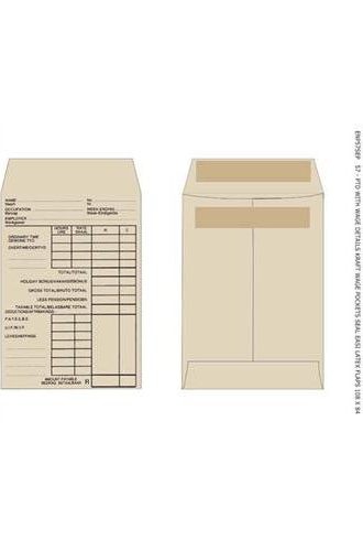 Wage Envelopes