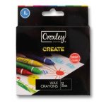 Croxley Create 8mm Wax Crayons