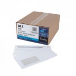 DLB-10 White Window Envelopes (Box 500)
