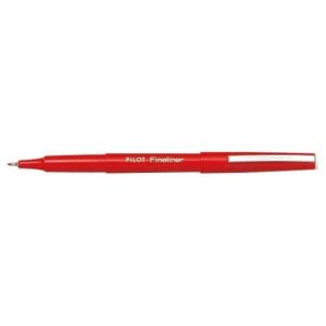 Pilot Fineliner-Red