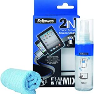 Fellowes 2 in 1 Screen Cleaner