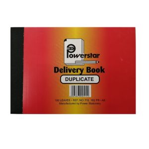 Powerstar A6 Duplicate Delivery Book