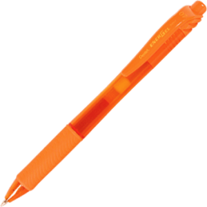 Pentel Energel Metal Tip Roller Ball Pen 0.7mm – Orange