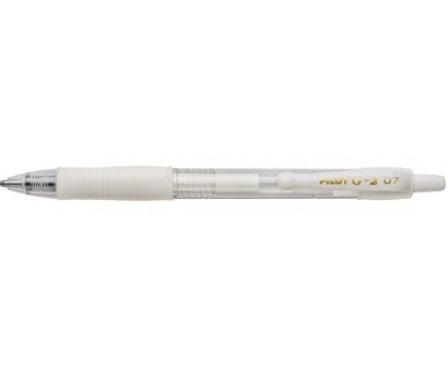 Pilot BL-G2 Gel Ink Pen-White
