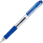 Pentel Hybrid Gel Grip Pen Fine 0.7mm-Blue