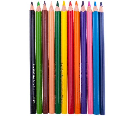 Maped Color'Peps Maxi Colouring Pencils 12's - Image 2