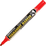 Pentel Maxiflo Permanent Marker Chisel Tip-Red