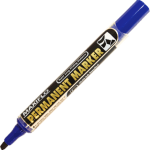 Pentel Maxiflo Permanent Marker Chisel Tip-Blue