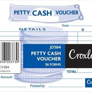 A6 Petty Cash Voucher Pad