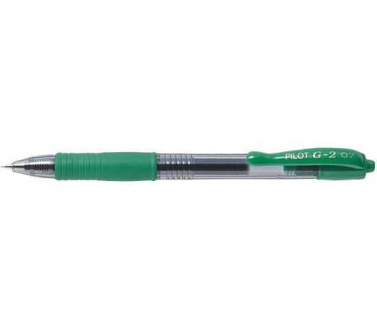 Pilot BL-G2 Gel Ink Pen-Green