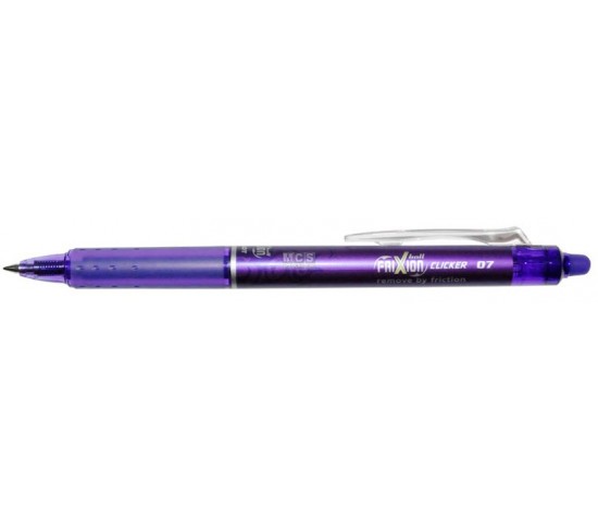 Frixion Clicker Ball Pen-Violet
