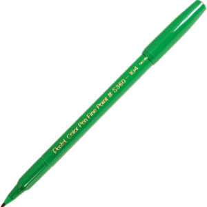 Pentel Color Pen Fine Point S360-104-Green