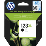 HP 123XL High Yield Black Ink Cartridge