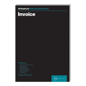RBE A4 Self Carbonised Tax Invoice Book 4 to View in Duplicate