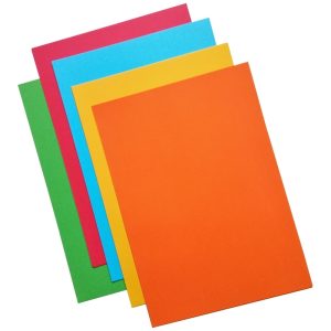 A4 Project Board Bright Assorted Colours 50's