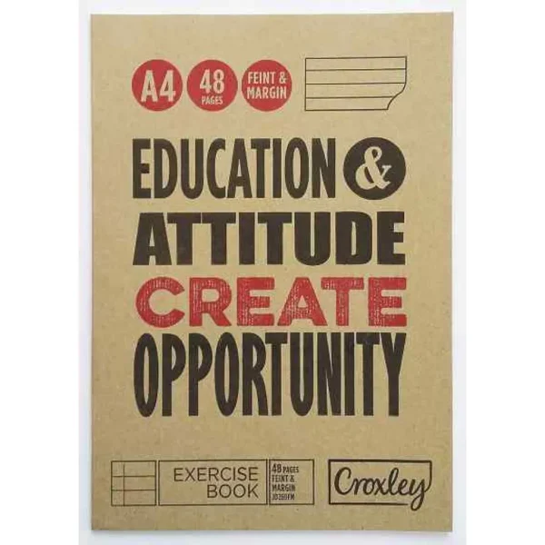 A4 48PG F/M Exercise Book