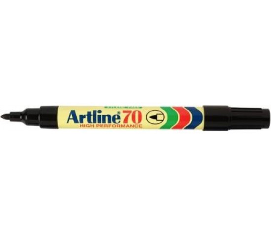 Artline EK-70 Bullet Tip Permanent Marker-Black
