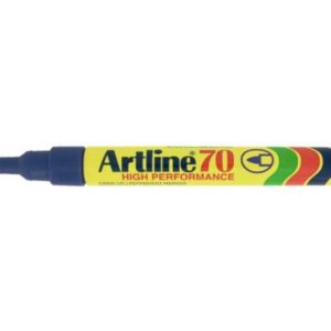 Artline EK-70 Bullet Tip Permanent Marker-Blue