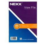 A4 Nexx 30 Pocket Flip File Nexx