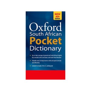 Oxford SA Pocket Dictionary ISBN97801990451037