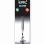 Croxley Create HB Graphite Wood Free Pencils-Box 6's