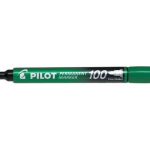 Pilot Permanent Marker Bullet Tip-Green