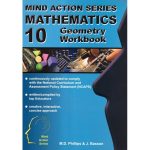 Mind Action Series Geometry Workbook Grade 10