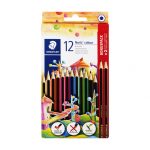 Staedtler Noris Club 12 Colour Pencils +2 HB Bonus