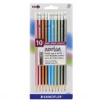 Staedtler Rubber Tip Metallic Pencils 10's