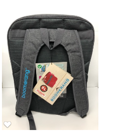 Extra Large Melange Polyester Boomerang Bag - Image 3