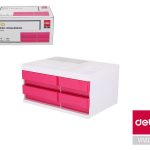 Deli Desk Organizer Pink