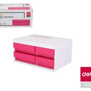 Deli Desk Organizer Pink