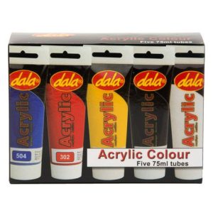 Dala Acrylic Paint Kit 5x75ml
