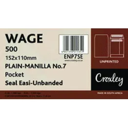 Wage Envelopes No7NP