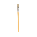 Hog Hair Paint Brush Flat 12