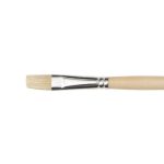 Hog Hair Paint Brush Flat 8