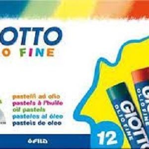 Oil Pastel Giotto 12's Fine