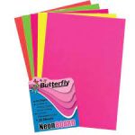 A4 Fluorescent Project Board 160gsm 25's