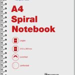 A4 Spiral Notebook 100pg