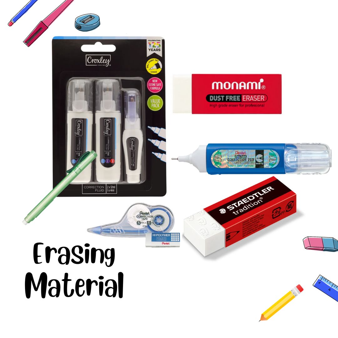 Erasing Materials