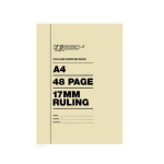 A4 48PG College Jotter 17mm