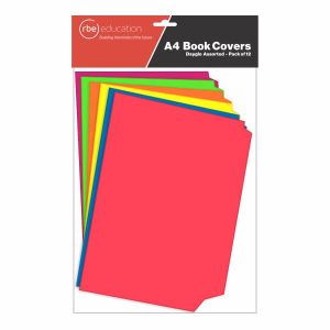A4 Dayglo Book Covers 12's